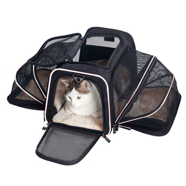 Pet Carriers Backpack Portable Breathable Foldable Shoulder Cat Dog Carrier Bags Outgoing Travel Pets Handbag Transport Bag
