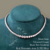 2b1d1323201299eb Full Moissanite Tennis for Women Sterling Sier Plated Gold Diamond Choker Necklace with GRA Certificate