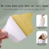1pair Shoe Anti Wear Heel Insoles Patch Unisex Cushion Pads Feet Care Protector Adhesive Back Sticker Shoes Insert Insole