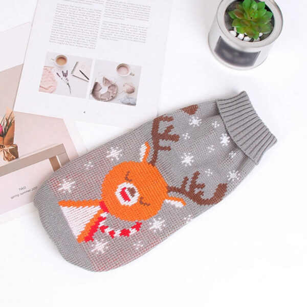 Christmas Sweaters Winter Warm Dog Clothes Knitted Pet Clothing for Small Dogs Puppy Cat Sweater Vest Chihuahua Yorkie Coat