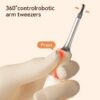 Wireless Cleaner Smart Visual Wax Removal Sticks WiFi Otoscope 3.2MM Camera Borescope with LED Lights 1920P HD Ear Care
