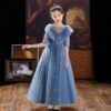 Kids for Girls Costumes Wedding Birthday New Year Party Evening Elegant Princess Summer Children’s Dress 4-12 Yrs K103