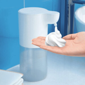 2b43a2d202e0a671 USB Charging Automatic Induction Mini Foam Soap Smart Infrared Touchless Hand Washer for Kitchen Bathroom Dispenser