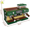 2b465355bfb9bd55 HUIQIBAO 928PCS MOC Coffee Machine Model Micro Building Blocks Mini Diamond City Friend Bricks Set Children Toys Kids Girl Game