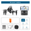 2b5b878278edd3d8 2024 New XD1 Mini Drone 8K Professional HD Camera 5G GPS WIFI Height Maintaining Four Sides Obstacle Avoidance RC Quadcopter Toy