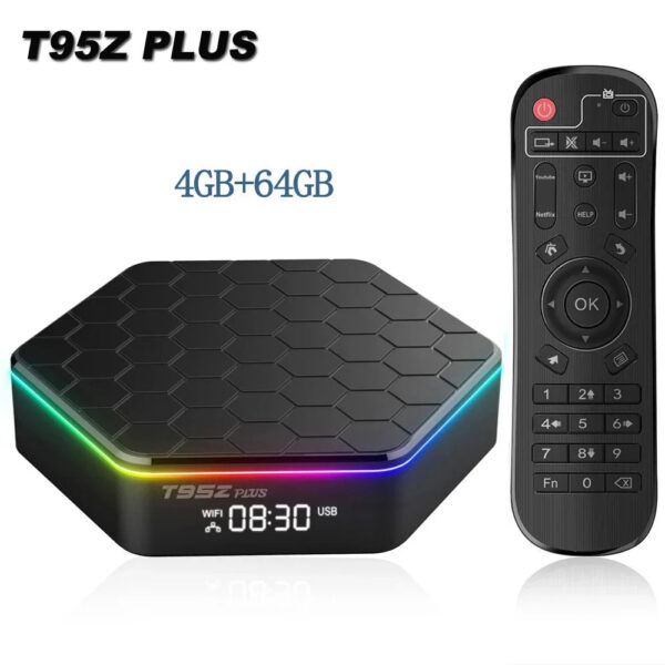 T95Z Plus Allwinner H618 Android 12.0  Wifi6 LAN 100M Dual Band 2.4G 5G BT5.0 RAM 2GB 4GB ROM 16GB 32GB 64GB 128GB Smart TV BOX