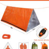 2bbc72c7eb550d8a 2 Person Emergency Tent Casa De Waterproof Camping Travel Pergola Family Campaign House Tourist Tents Cool Gear Equipment Coat