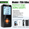 Aicevoos Light Digital Rangefinder 50M70M100M120M Green Beam Distance Meter Trena Laser Tape Measure Roulette