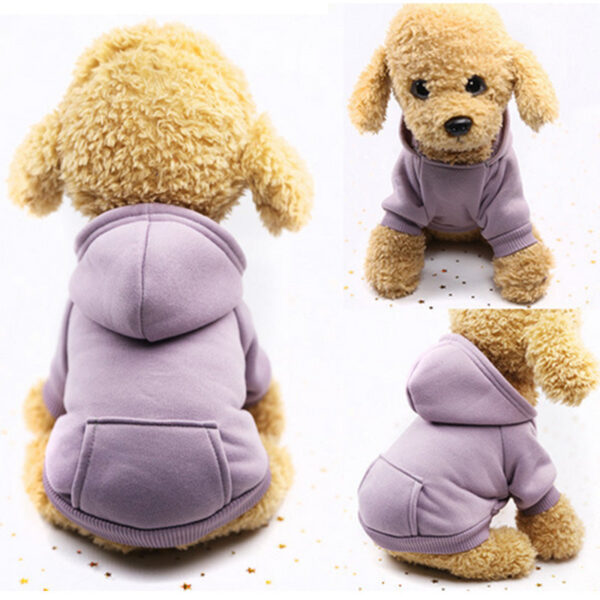 2bcb30a964076506 For Small Warm Clothing Dogs Coat Puppy Outfit Pet Clothes for Large Dog Hoodies Chihuahua