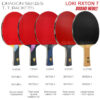 2bd54b2fbbe6d267 LOKI DRAGON Series Table Tennis Racket Professional Offensive Ping Pong Racket Paddle Bat 5 Wood 2 Carbon 6/7/8/9/10 Stars