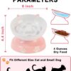 Y YHY Slow Feeder, Elevated Food Bowl Tilted Design for Dog and Cat for Dry and Wet Food