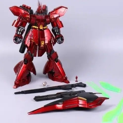 2bfb1b5b103d544a DABAN 6631S MG 1/100 Sazabi Electroplated Ver Assembly Model Kit Action Figures Robot Figuine Plastic Model Kids Hobby Toy GIfts