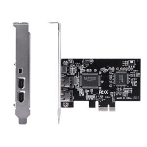 firewire controller card PCI-E PCI Express FireWire 1394a IEEE 1394 Controller Card with Firewire Cable