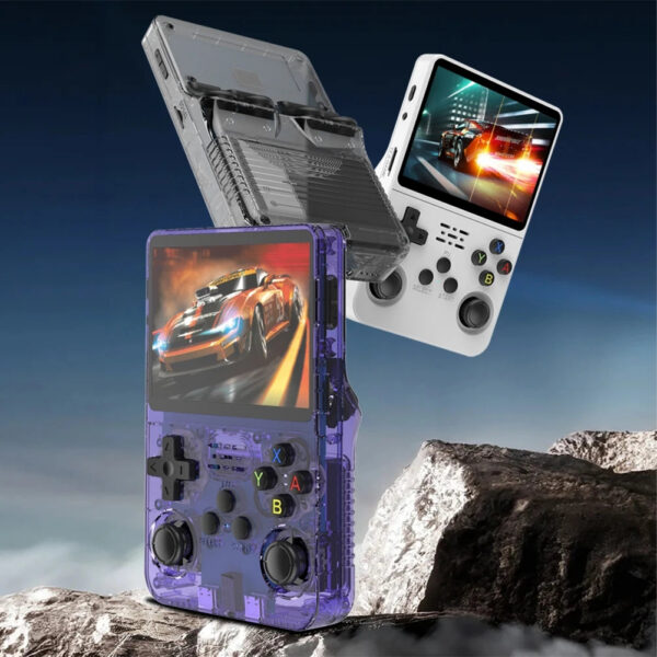 2c0ce95aca999f28 New Open Source R36S Handheld Game Console Linux System Pocket Video Player 3.5 Inch IPS Screen Classic Retro Gaming