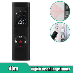 2c35ad83f2117756 40m Portable Mini Telemetre Rangefinder Diastimeter Digital Range Finder Rechargeable Laser Distance Meter