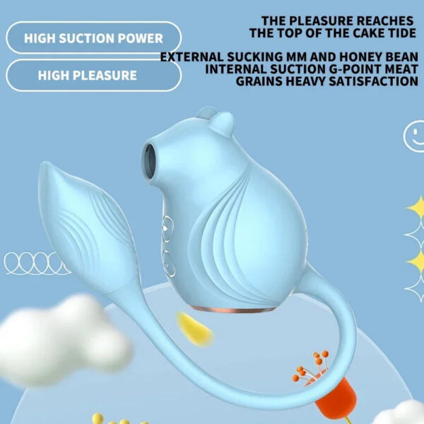 Women's Squirrel Sucking Vibrator Clitoral G-Spot Stimulator Vibrating Egg Vagina Masturbator Prostate Massager Sex Toy Couple