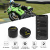 2c5c538ddce75f88 Motorcycle TPMS 2 Sensors Bluetooth 4.0 5.0 Tire Pressure Monitoring System Pit Bike Tyre Tester Diagnostic Set Moto Accessories