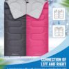 2c6baaeca76d5d3b KingCamp Sleeping Bag 3 Season- Lightweight Waterproof Camping Sleeping Bag Indoor & Outdoor Use for Adults Kids for Hiking Backpacking and Camping with Compression Sack