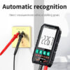 2c7ab2681d19e558 MASTFUYI Mini Digital Multimeter Smart Electrician Tester For DC/AC Voltage Capacitance Ohm Hz NCV Professional Multitester