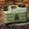 2c8689d2bbfc7700 11L Bucket Large Capacity Portable Drinking Water Canister with Detachable Faucet No Leakage for Outdoor Travel Driving