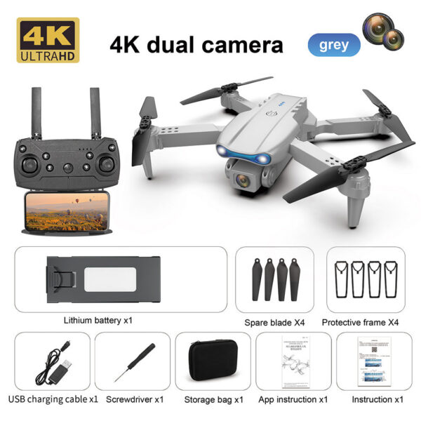 2c94980cc0df8b00 KOHR E99 K3 Pro HD 4k Drone Dual Camera High Hold Mode Foldable Mini WIFI Aerial Photography RC Quadcopter Toys Helicopter Dron