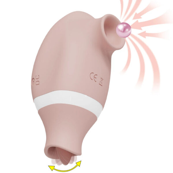 2cc9076caf59370f 2 in 1 Clitoris Sucking Vibrator for Women Vibrating Egg Licking Oral Clit Vacuum Stimulator Female Goods Sex Toys for Adults