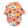 Pet Costume Cute Cotton Cartoon Printed Dog Cat Coat Pullover Soft Dogs Cats Sweatshirt Pets Clothing Outfits
