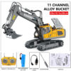 2d05807bc28ac499 RC Excavator Dumper Car 2.4G Remote Control Engineering Vehicle Crawler Truck Bulldozer Toys for Boys Kids Christmas Gifts