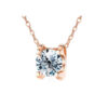 2d08d68f5767bd53 GRA 1-2CT D Color Shiny Moissanite Diamond Pendant Chain for Women Sterling Sier Necklace Engagement Fine Jewelry