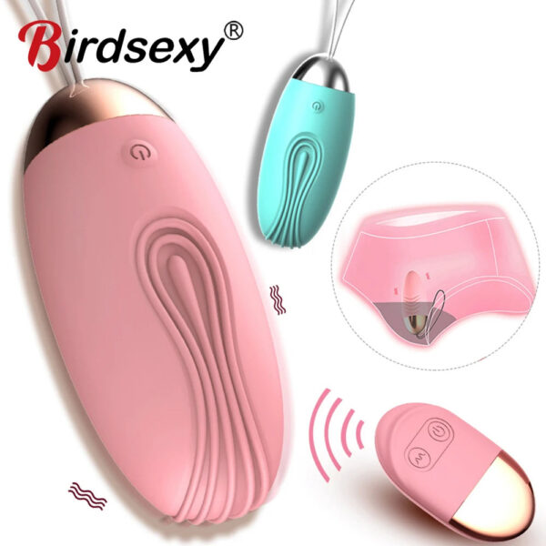 2d20920474f5036c Sex Toys for Woman Wireless Remote Control 10 Speeds Vibrating Eggs Clitoris Stimulator Vaginal Massage Ball G- Spot Vibrators