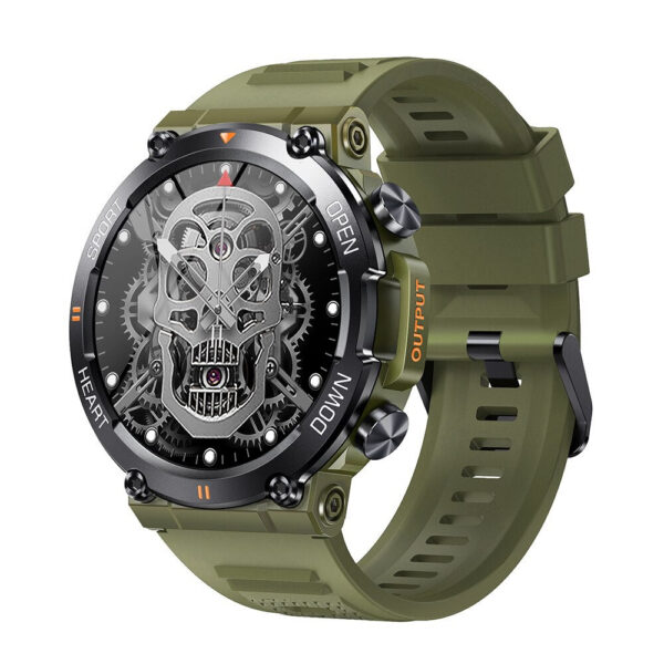 2d23a67bdfe66f5e MELANDA 1.39 Inch HD Bluetooth Call Smart Watch Men Sports Fiess Tracker Heart Monitor 400mAh Smartwatch For Android IOS K56