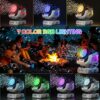 2025 Upgraded Version of the Bubble Machine with Remote Control, Automatic Rotation, and Rgb Lights, 1800Mah Rechargeable Battery, Type-C Charging, Suitable for Children, Weddings, Birthday Parties, and Outdoor Activities, Bubble Machine Does Not Include