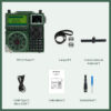 Retekess TR113 Portable Flagship Fever Receiver Full Band Ham Amateur Shortwave Antenna Radio VHF UHF SSB For Gift