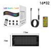 2d3b41c138ed3709 Matrix Pixel Panel, Scrolg Bright Advertising Signs, Flexible USB 5V LED Car Sign Bluetooth App Control