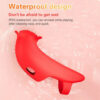 2024 New Vibrator Clitoris Nipple Stimulate 10 Modes Rose Toy Freaky Finger Sleeve Ergonomic Design Sextoy Femme Sexy Adult 18+