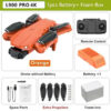2d54d982844aaefd L900 Pro MAX GPS 4K Professional HD Dual Camera 5G Wifi 360° Obstacle Avoidance Brushless Foldable Quadcopter RC Drone Toy
