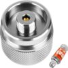 2d7115e054f26ac7 Adiwo Gas Tank Refill Adapter, Portable Outdoor Gas Tank Refill Adapter, Spiral Valve Adapter, Outdoor Portable Air Pressure Valve Charging Valve, Multi-Function Camping Tank Exhaust Valve