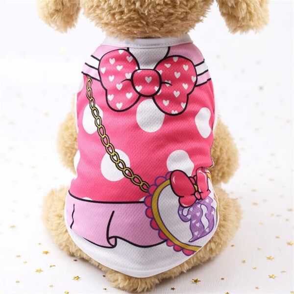 2d73465c790cabec Cartoon Clothing Shirt Casual T-Shirt for Small Supplies Puppy Dogs Soft Vests Summer Pet Dog Clothes