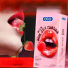 2d8866c7c38e96d6 OLO 10Pcs Oral Sex Condoms with Strawberry Taste Safe Sex Penis Sleeve Condom Intimate Goods Tongue Sex Lick Dick Toys for Adult