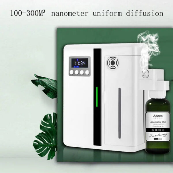 2d8a7a4f180da88b Scent Machine Aroma Diffuser Wall Mounted Hotel 160ML Aroma Diffuser With Fan Inside For Large Area Hotel Lobby Home Fragrance