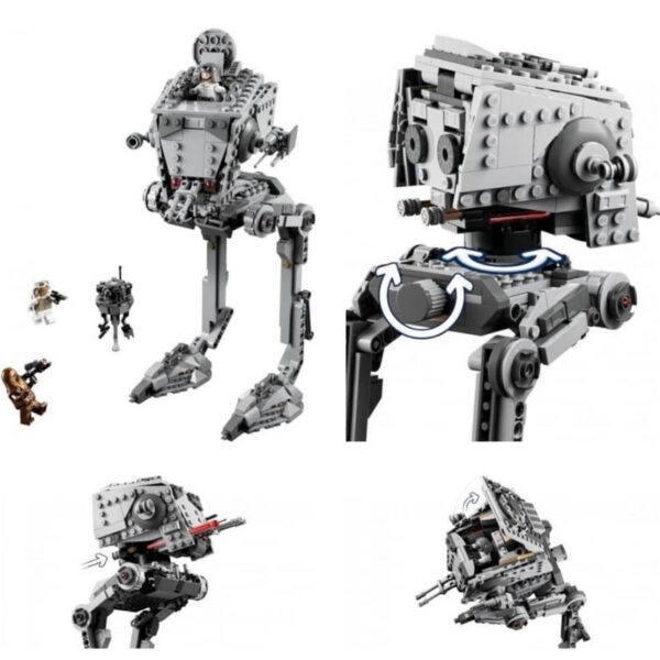 2d93fe033e70351e 75322 Interstellar Wars First Order ATST Walker Building Block Model Parts Bricks Brain Game Toys For Kids Christmas Gift