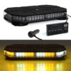 2d94ea0a946ecdfc Car Warning Lamp 42 LED Roof Top Strobe With Controller For Truck Ambulance Snow Plow Magnetic Mount Emergency Safety Lights