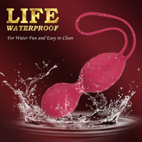 2d9aeabd2ed7d273 Vaginal Tighten Exercise Vibrator Shrinking Kegel Balls Ben wa ball G Spot Vibrator Eggs Wireless Remote Control Women Sex Toys
