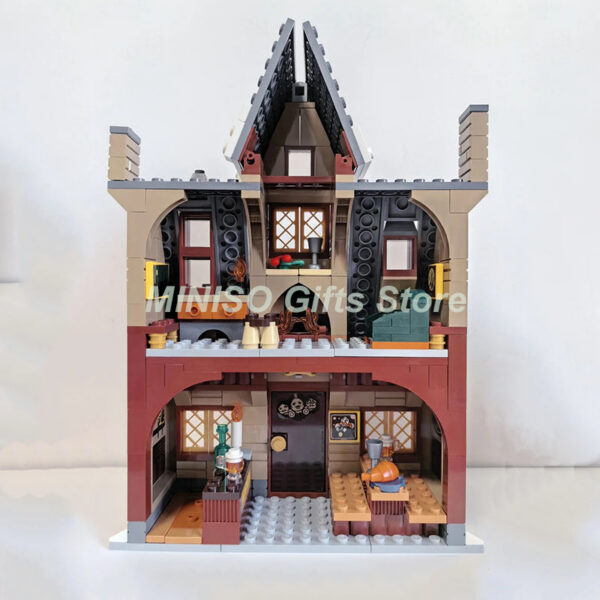 2da3dc468be25b77 Movie Village Visite Hogsmeade 851Pcs Fit 76388 Building Block Bricks Set Toys For Boys Girls Adult Birthday Gift
