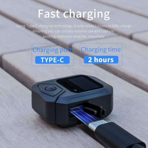 2db1c9ff88d8bbb3 Action 5 Pro GPS Bluetooth Remote Controller For DJI Action 6 4 Sport Camera Accessories 25M Wireless Remote Control Wrist Watch
