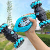 2db293f9e0d339fc 4WD RC Drift With Music Led Lights 2.4G Gesture Radio Remote Control Spray Stunt 360° Rotating Climbing Car Toys Gift