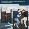 KingCamp Double Sleeping Bag Oxygen with 2 Pillows Queen Size & Extra-Large Rectangular Sleeping Bags for Adults 4 Seasons Waterproof Envelope Sleeping Bag for Camping Festivals Hiking Indoor Outdoor