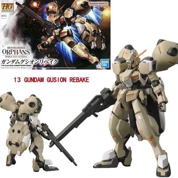 2dd418db120683e3 Bandai Genuine HG IBO 1/144 GUNDAM Barbatos Gusion Hajiroboshi Astaroth Anime Action Figure Collectible Assembly Model Toys Gift