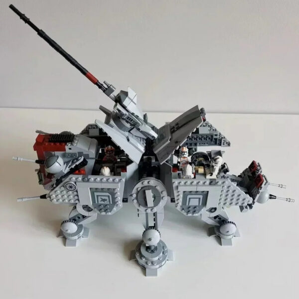 2de3a11347a5eb32 Hot Toys Star Wars All Terrain Tactical Actuator At-te With 75337 Model Building Kit Self-locking Bricks Birthday ChristmasGift