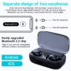 Wireless Bluetooth Smart Touch Control Play Headphones Active Noise Removal For Sport X10